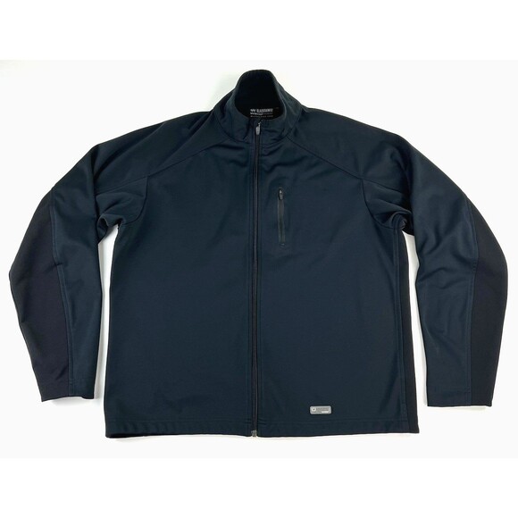 Blackhawk Warrior Wear Training Jacket Mens XL Black Full Zip 82TJ00 Utility - Picture 1 of 8